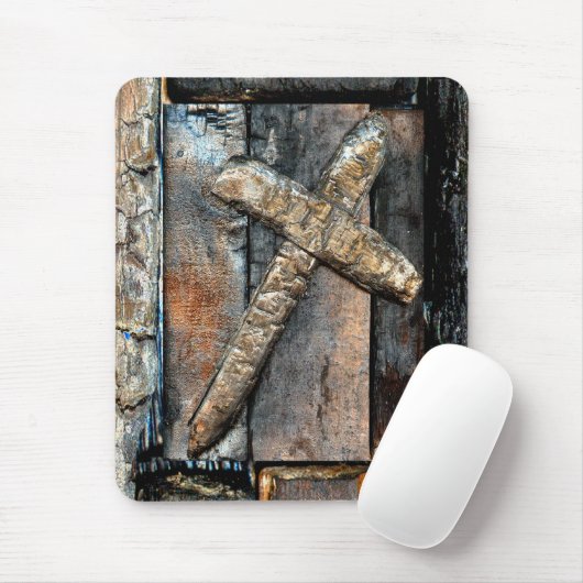 Kreuz der Stärke Mousepad (Mit Mouse)