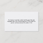 Kreuz des Gold3d Visitenkarte (Rückseite)