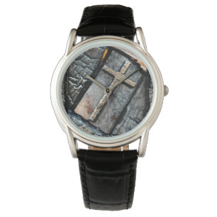 Kreuz des Schutzes Armbanduhr