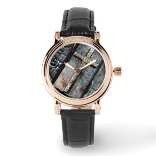 Kreuz des Schutzes Armbanduhr