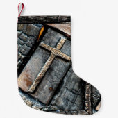 Kreuz des Schutzes Kleiner Weihnachtsstrumpf (Vorderseite)