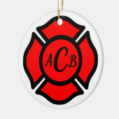 Kreuz des St. Florian (Art. 1) Keramik Ornament (Links)