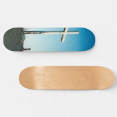 Kreuz durch Dan Monick Skateboard (Horizontal)