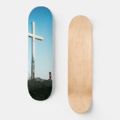 Kreuz durch Dan Monick Skateboard (Vorderseite)