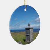 Kreuz durch das Meer Keramik Ornament (Rechts)