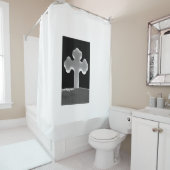 Kreuz Duschvorhang (Beispiel)