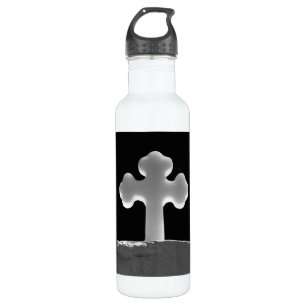 Kreuz Edelstahlflasche