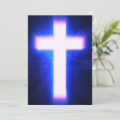 Kreuz Feiertagskarte (Stehend Vorderseite)