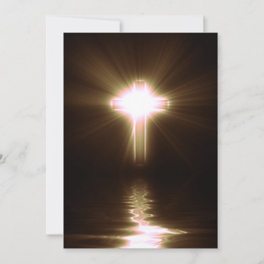 Kreuz Feiertagskarte (Vorderseite)