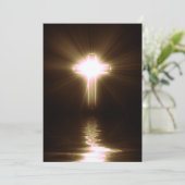 Kreuz Feiertagskarte (Stehend Vorderseite)