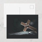 Kreuz Feiertagspostkarte (Vorne/Hinten)