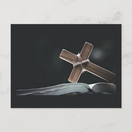 Kreuz Feiertagspostkarte (Vorderseite)