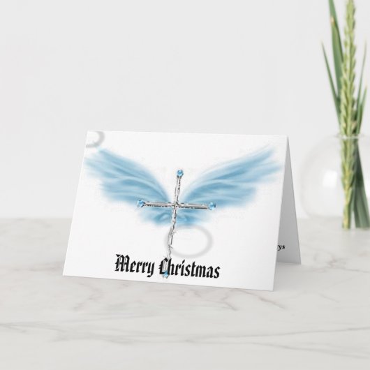 Kreuz, Frohe Weihnachten (Vorderseite)