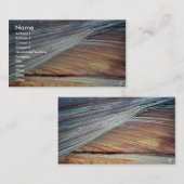 Kreuz-gebetteter Sandstein, Arizona, USA Visitenkarte (Vorne/Hinten)