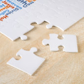 Kreuz gemacht von den Wörtern Puzzle (Seite)