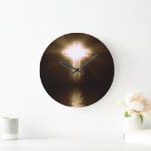 Kreuz Große Wanduhr (Zuhause)