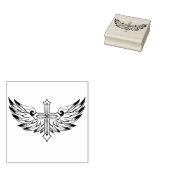 Kreuz Gummistempel (Stempel)