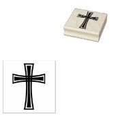 Kreuz Gummistempel (Stempel)