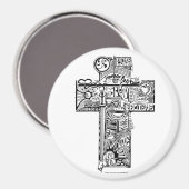 "Kreuz II" Magnet (Vorderseite/Rückseite)
