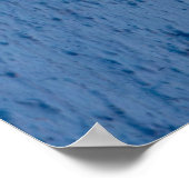 Kreuz im Abendglanz Poster (Ecke)