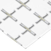 Kreuz im Glauben 2 Tischdecke (Schrägansicht)