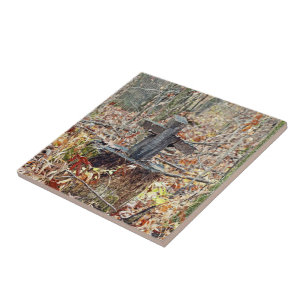 Kreuz im Wald Fliese