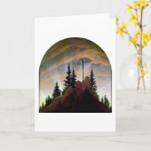 Kreuz in den Bergen, Friedrich Karte (Gelbe Blume)