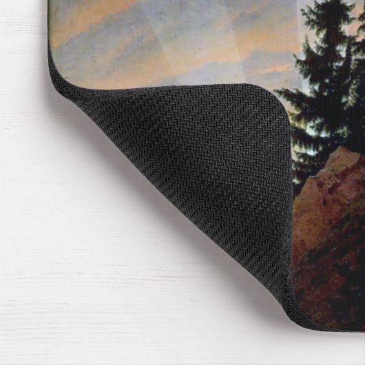 Kreuz in den Bergen, Friedrich Mousepad (Ecke)