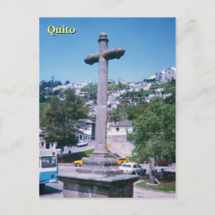Kreuz in Guápulo Postkarte