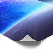 Kreuz in Nebula-Poster Poster (Ecke)