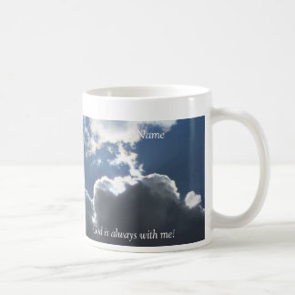 Kreuz in Wolken Persönlicher Schleim Kaffeetasse