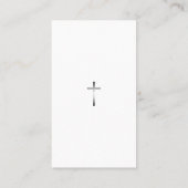 Kreuz | inspirierend visitenkarte (Rückseite)