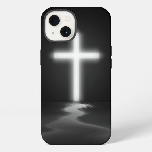 Kreuz iPhone Hülle (Rückseite)