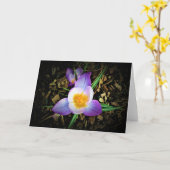 Kreuz, Karte (Gelbe Blume)