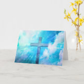 Kreuz Karte (Gelbe Blume)