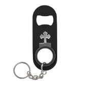 Kreuz Mini Flaschenöffner (Vorderseite)