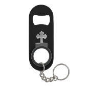 Kreuz Mini Flaschenöffner (Rückseite)