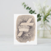 Kreuz mit Krone und Sieg Postkarte (Stehend Vorderseite)