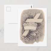 Kreuz mit Krone und Sieg Postkarte (Vorne/Hinten)