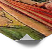 Kreuz mit toter Schlange Poster (Ecke)