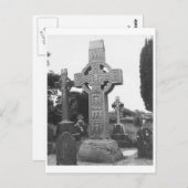 Kreuz Murdochs 9. Jahrhundert, Irland Postkarte (Vorne/Hinten)