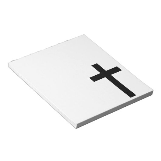 Kreuz Notizblock (angewinkelt)