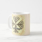 Kreuz Poker Kaffeetasse (Vorderseite Links)