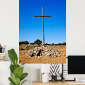 Kreuz Poster (Heimbüro)