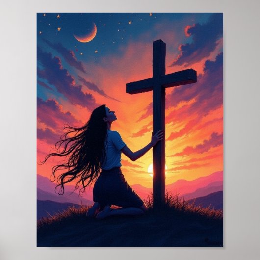 Kreuz Poster (Vorne)