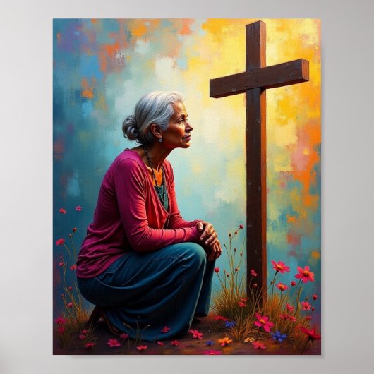 Kreuz Poster (Vorne)