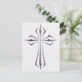 Kreuz Postkarte (Stehend Vorderseite)