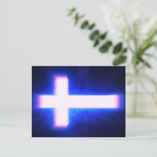 Kreuz Postkarte (Stehend Vorderseite)