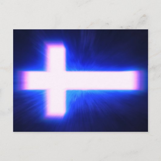 Kreuz Postkarte (Vorderseite)