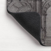 Kreuz-Schirm der Kirche Mousepad (Ecke)